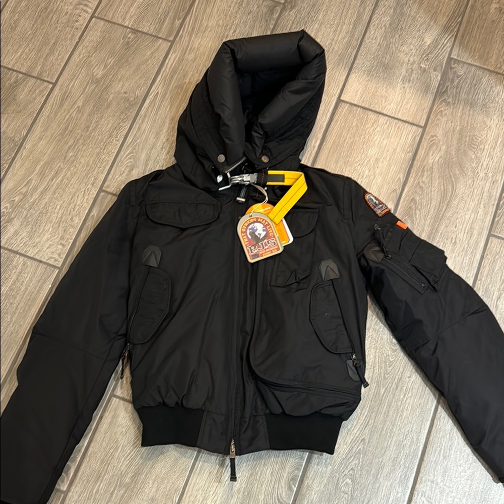 NWT Parajumpers Gobi Hooded Bomber Jacket